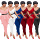 Fashion ruffled air layer business wear uniform casual suit women CM2126