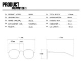 Triangle cat eye sunglasses KD98054