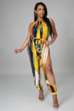 Sling sexy split jumpsuit GH036