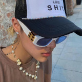 Triangle cat eye sunglasses KD98054