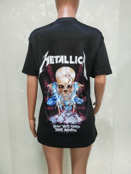 Fashion printed casual T-shirt B9265