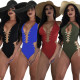 Sexy strappy one-piece swimsuit, a variety of ways to wear B9079