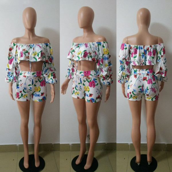 Two-piece digital printing piled sleeves B9071