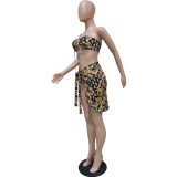 Sexy three-piece chest wrap swimsuit BN169