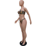 Sexy three-piece chest wrap swimsuit BN169