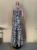 Sleeveless Hollow Wide Leg Pants Jumpsuit OL6059
