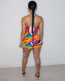 Sexy Halter Swimsuit Elastic Band Dress BN150