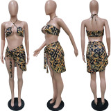 Sexy three-piece chest wrap swimsuit BN169
