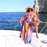 Two-piece printed chiffon OL6066