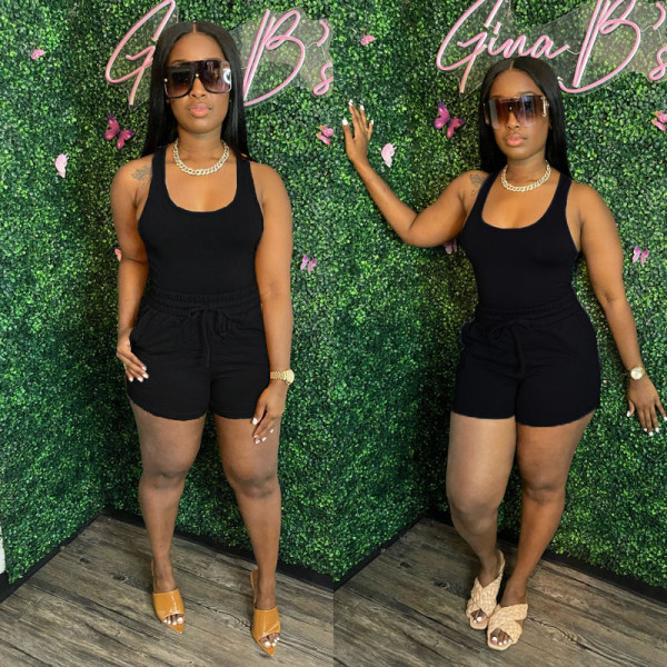 Women's solid color suit OL6061