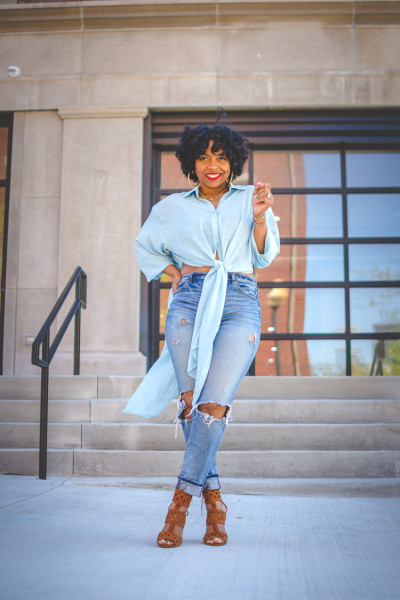 High slit irregular one-piece shirt OL6062