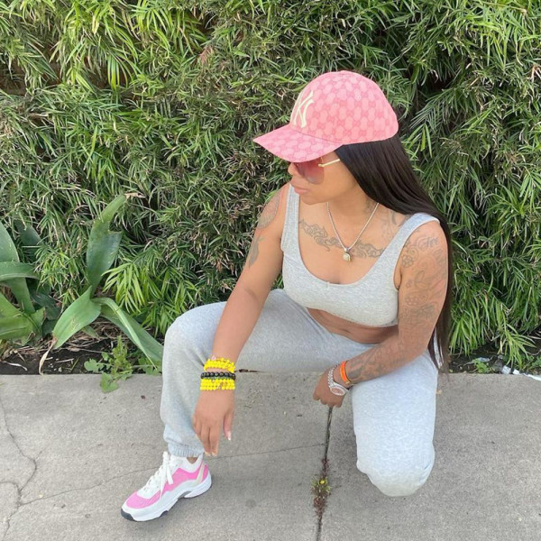 Solid color vest, lock leg pants, sports suit YM182