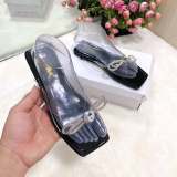 Colorful rhinestone strip ladies sandals S645072499311