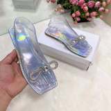 Colorful rhinestone strip ladies sandals S645072499311
