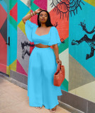 Fashion casual suit solid color loose three-piece suit Q7206