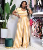 Ladies Fashion Round Neck 5X Large Size Casual Suit TC068