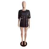 Women's classic print short sleeve TC065