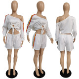 Round neck 5X large size casual sexy suit TC069