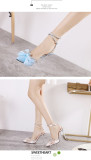 Crystal stiletto bow rhinestone pointed sandals S633326198470