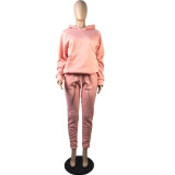 Two-piece casual hooded sweater L171