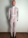 Personalized mesh two-piece stretch tights AJ4343