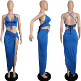 Sexy two-piece casual beach swimwear L208