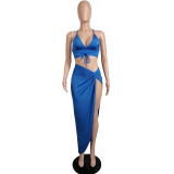 Sexy two-piece casual beach swimwear L208