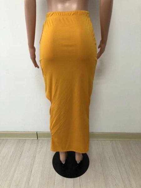 Ripped bottom skirt DY1068