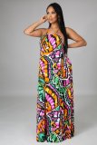 Fashion digital printing women's dress SMR10309