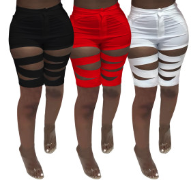 Personality Irregular Cat Ear Pants Pants M6519