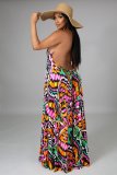 Fashion digital printing women's dress SMR10309