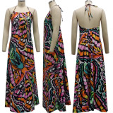 Fashion digital printing women's dress SMR10309
