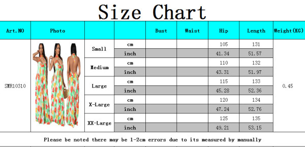 Fashion digital printing women's dress SMR10310
