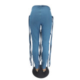 Lace rope jeans M6522