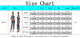 Casual fashion digital printing sports suit two-piece suit SMR10330
