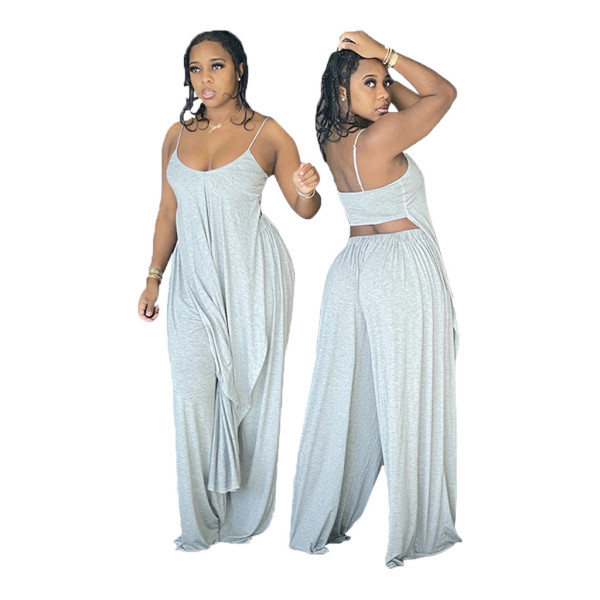 Casual fashion solid color women's suit two-piece suit SMR10232