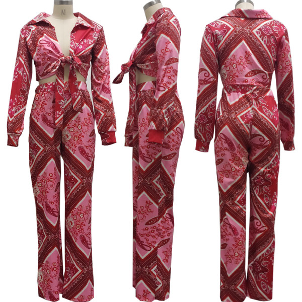 Two sets of sexy fashion digital printed chest straps SMR10327