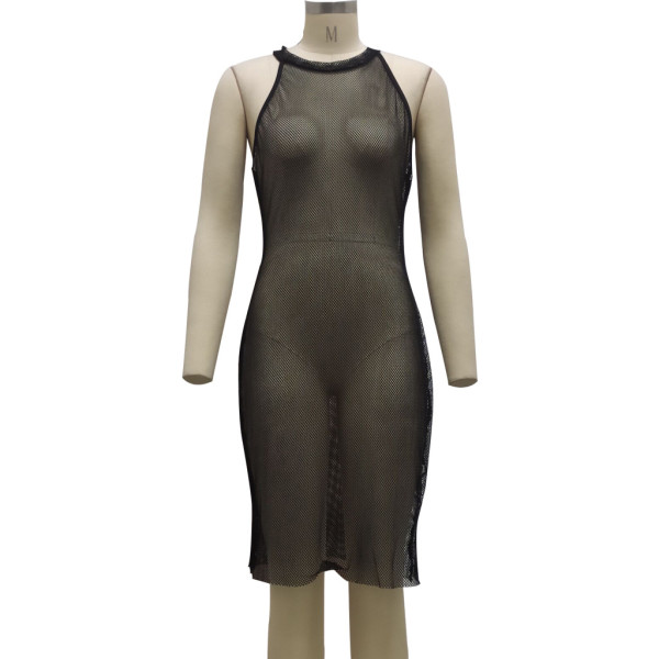 Fashion nightclub stretch mesh dress SMR10242