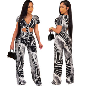 Two sets of fashion digital printed chest straps SMR10271
