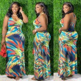Fashion digital printing women's dress SMR10258