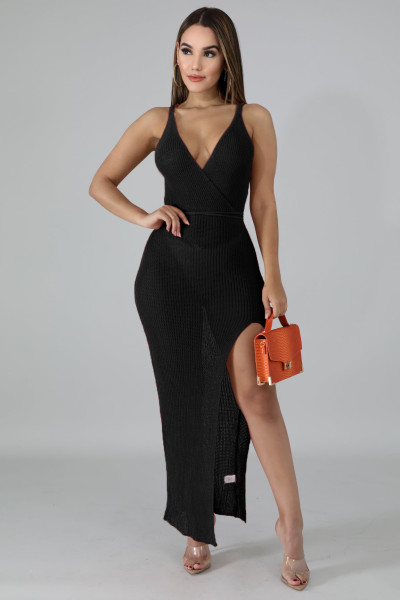 Fashion night show stretch net women's dress SMR10105