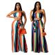 Sexy fashion digital print tube top two-piece suit SMR10267