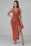 Fashion night show stretch net women's dress SMR10105