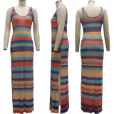 Fashion Super Stretch Mesh Anti-Sai Beach Skirt SMR10149