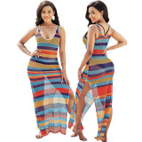 Fashion Super Stretch Mesh Anti-Sai Beach Skirt SMR10149