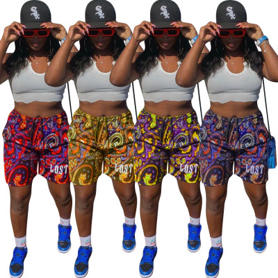 Ladies leisure sports beach surfing fitness outdoor sports shorts Y7020