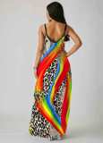 Fashion summer casual loose sleeveless V-neck dress SMR10201