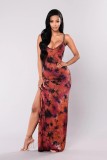 Fashion digital printing women's dress SMR10123