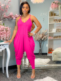 Sexy harem loose jumpsuit XY9109