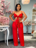Urban casual loose solid color two-piece suit KY1001